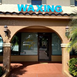 Beach Ready Waxing - Look for this sign- they don't have a sign that actually says their business name