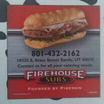 Firehouse Subs - Sandwiches Near Me - Sandy, Utah