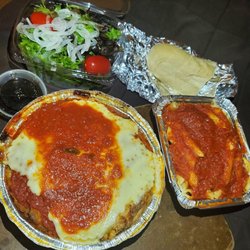 Cappetta's Italian Imports - Eggplant Parmigiana with Ziti Dinner