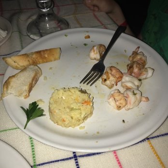 El Oasis del Holi - Shrimp, rice , veggies, bread. Non Spivey shrimp - Mexican Near Me - Puerto Vallarta, JAL
