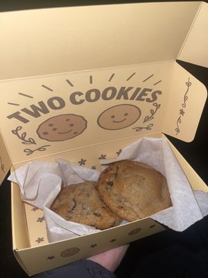 Two Cookies by null