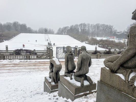 The Vigeland Park by null