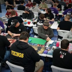 GameMasters Guild - The main Player Dungeon, with space for larger tournaments. Also here are 4 built-in semi-private gaming rooms for RPG & board game groups.