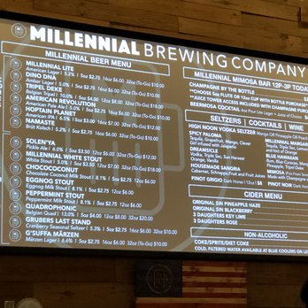 Millennial Brewing Company - What is on Tap? - Breweries Near Me - Fort Myers, Florida