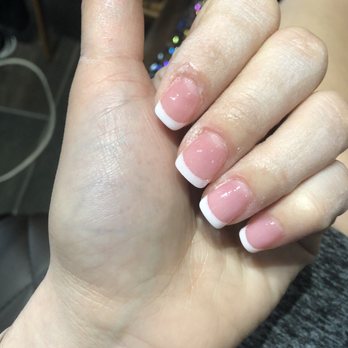 Crystal Nails & Spa - DIP PINK/WHITE - Waxing Near Me - Columbus, Nebraska