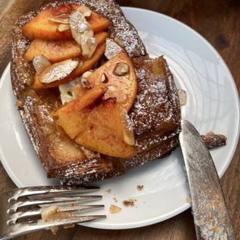 Republique - Peach almond danish - French Near Me - Los Angeles, California Republique - Peach almond danish - French Near Me - Los Angeles, California