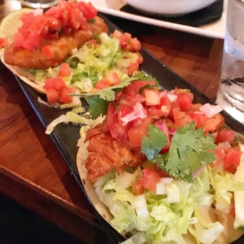 One North Kitchen & Bar - 2 orders of the Crispy Fish Tacos [$5.00 each] at One North Kitchen & Bar - New American Near Me - Chicago, Illinois