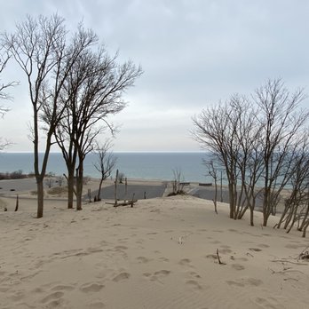 Warren Dunes State Park - View from the top of the dune - Parks Near Me - Sawyer, Michigan Warren Dunes State Park - View from the top of the dune - Parks Near Me - Sawyer, Michigan