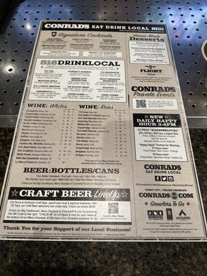 CONRAD'S Eat Drink Local by null