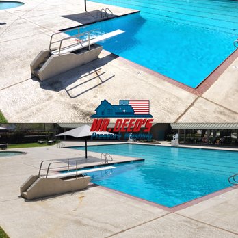 Mr Deeds Pressure Washing - Bear Creek Neighborhood pool cleaning before the swim season. - Pressure Washers Near Me - Houston, Texas Mr Deeds Pressure Washing - Bear Creek Neighborhood pool cleaning before the swim season. - Pressure Washers Near Me - Houston, Texas