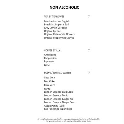 Menu photo 6 MO Bar + Lounge Miami, FL
