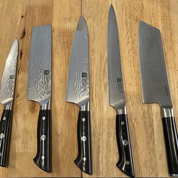 EDC Specialties - Chef Knives after sharpening - Outdoor Gear Near Me - Gold River, California