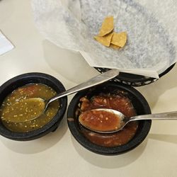 La Hacienda Mexican Restaurant - Chips and salsas