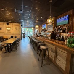 Fire Island Vines - View down the bar.
