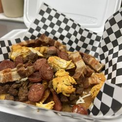 El Chuzo Colombian Fast Food - Mix green plantains