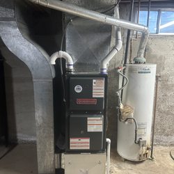 BlueBird Plumbing Heating and Air - High Efficient furnace install