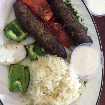 Mama's Kabab - Beef kafta plate! Sooooo good! - Armenian Near Me - Stanton, California