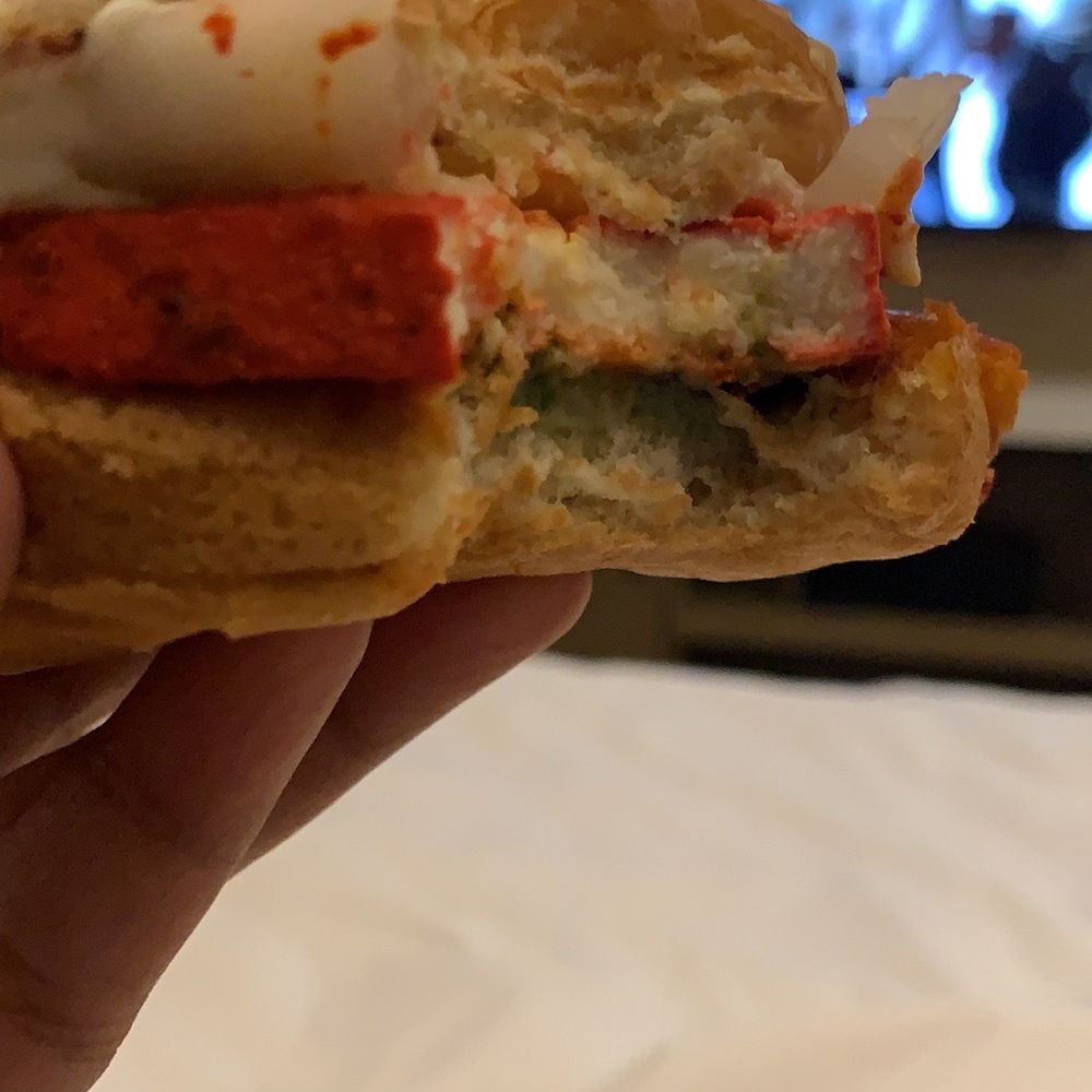 The paneer burger