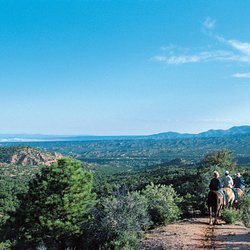 Bishop's Lodge Stables - Amazing views on top of the world in the Santa Fe National Forest