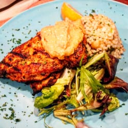 The Lighthouse Wharf Hotel - Blackened chicken