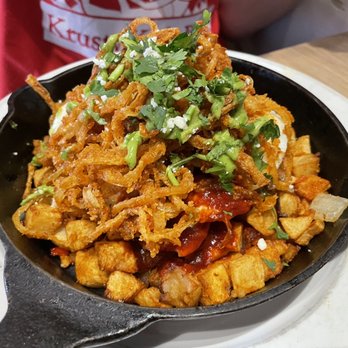 Hash Kitchen - Huevos Rancheros Hash (delicious and flavorful!) - Breakfast & Brunch Near Me - Chandler, Arizona