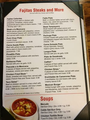 Menu photo 6 Palm Cafe New Braunfels, TX