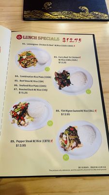 Menu photo 7 Saigon One Modesto, CA