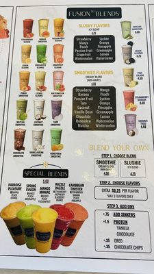 Menu photo 1 Fusion 36 Degree Houston, TX