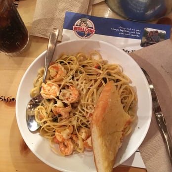 Bubba Gump Shrimp - Shrimp scampi over linguini - Seafood Near Me - Long Beach, California