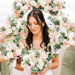 Petals & Co. Floral Design - Gorgeous blush pink and white wedding florals