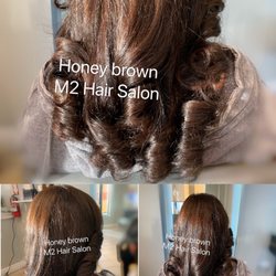 M2 Hair Salon - Honey brown 
M2 Hair Salon
839 Annadale Road Staten Island 10312 
Phone # 347-838-6298