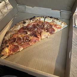 Good sized, tasty pizza. Was even better the next day.