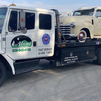 Alone Towing - Towing Near Me - Fontana, California