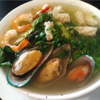 Cafe Vie - Seafood Pho Noodle $7.99 - Vietnamese Near Me - Overland Park, Kansas Cafe Vie - Seafood Pho Noodle $7.99 - Vietnamese Near Me - Overland Park, Kansas