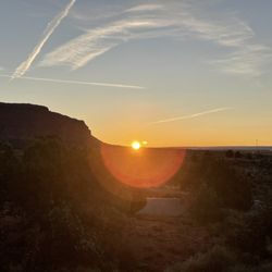 Grand Plateau RV Resort - Sunrise at Grand Plateau RV in Kanab , Utah.