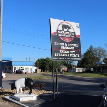 Carroll's Sausage & Meats - You cant miss this sign from the road. - Meat Shops Near Me - Sylvester, Georgia Carroll's Sausage & Meats - You cant miss this sign from the road. - Meat Shops Near Me - Sylvester, Georgia
