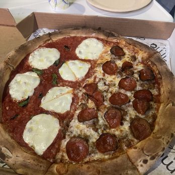 Di Prima Pizza Speciale - PIZZA Half and Half - Pizza Near Me - Redondo Beach, California Di Prima Pizza Speciale - PIZZA Half and Half - Pizza Near Me - Redondo Beach, California