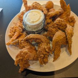 Cathy's Kitchen - Shrimp and wing special