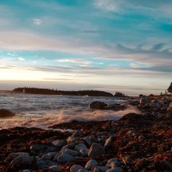 Oceanstone Seaside Resort - Beach shot from Captains Cottage