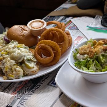 World Famous Oasis Restaurant - Onion rings and whaler sandwich - Seafood Near Me - Saint Augustine Beach, Florida World Famous Oasis Restaurant - Onion rings and whaler sandwich - Seafood Near Me - Saint Augustine Beach, Florida