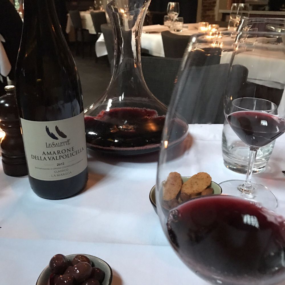 Blauw aan de Wal - Decanted wine amazing rich and full body - Modern European Near Me - Amsterdam, New Hampshire