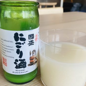 Locust - Nigori unfiltered sake. - Shaved Ice Near Me - Nashville, Tennessee