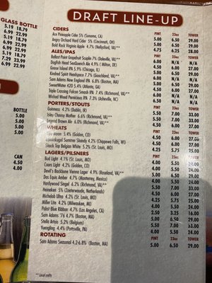 Menu photo 3 Kickback Jack’s Fredericksburg, VA