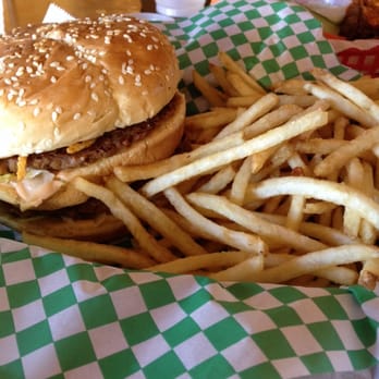 Green Restaurant - Big whac with fries - Vegetarian Near Me - Tempe, Arizona Green Restaurant - Big whac with fries - Vegetarian Near Me - Tempe, Arizona