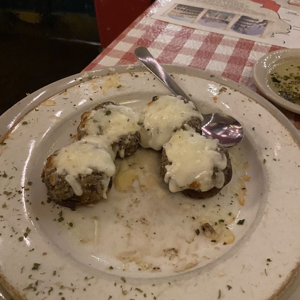 Mushrooms- minus one ! Had to eat it quick !