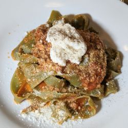 Aranci 67 - Pappardelle with meat sauce.