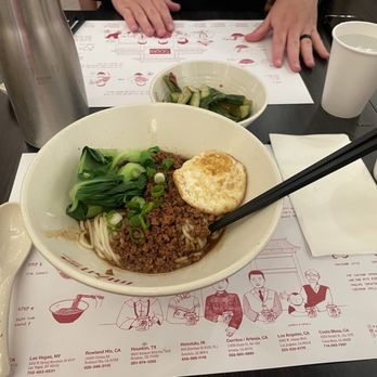 Mian - Szechuan Noodles were amazing!!! And I love it so much!! This place is a must try!!! Come down here for their amazing noodles - Noodles Near Me - Costa Mesa, California