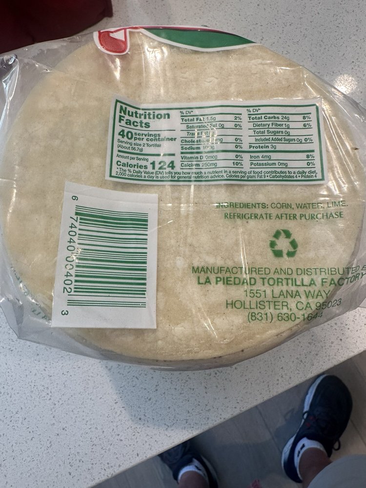 La Piedad Tortilla Factory