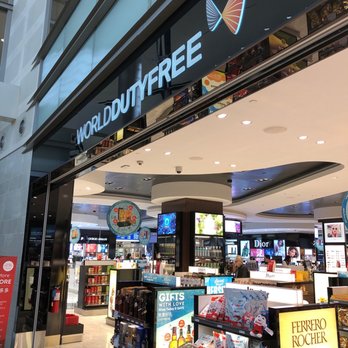 World Duty Free Group - Front of the store at DTW. Really chic inside store, too. - Duty-Free Shops Near Me - Detroit, Michigan
