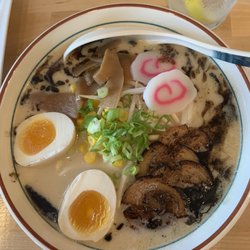 Yellowtail Sushi & Ramen - Black garlic ramen